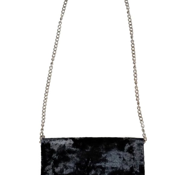 Black Velvet Crossbody Mini - Picture 2 of 2